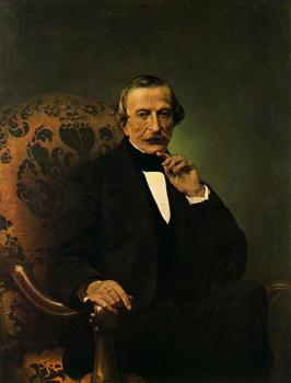 弗朗切斯科 海玆 Portrait of Massimo d' Azeglio